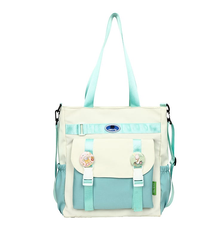 Crossbody torba za dopunske nastave za osnovnu školu – Kompozitni materijal, Podstava od poliestera, Smanjenje tereta, Unisex, Proljeće 2024