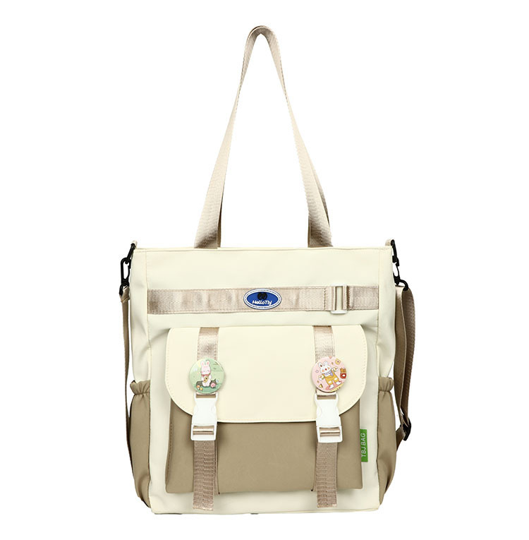 Crossbody torba za dopunske nastave za osnovnu školu – Kompozitni materijal, Podstava od poliestera, Smanjenje tereta, Unisex, Proljeće 2024