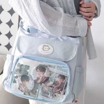 Torba preko ramena velikog kapaciteta, najlon, podstava od poliestera, lagana, unisex