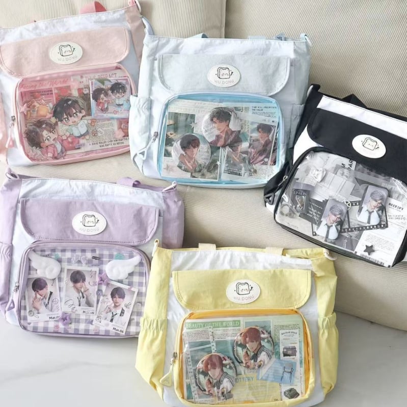Torba preko ramena velikog kapaciteta, najlon, podstava od poliestera, lagana, unisex