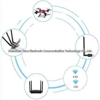 Divkanāla Wi‑Fi antena ASUS AC88U/AC68U, 2.4/5.8 GHz, caur sienu, 10 dBi ieguve, SMA vīriešu savienotājs, SWR ≤ 1.2