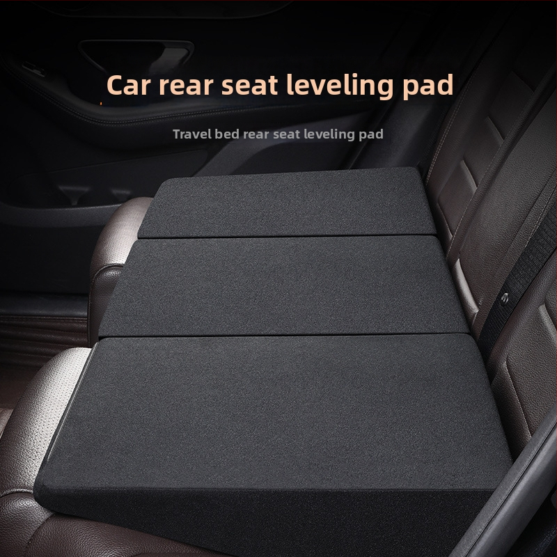 Automobiļa aizmugurējā sēdekļa saliekamā gulēšanas sega, universāla atbilstība, līdz 300 kg slodze, piemērota diviem cilvēkiem