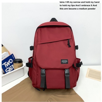 Oxford vászonból készült hátizsák, modern és vagány stílus, lélegző, uniszex, iskolai használatra