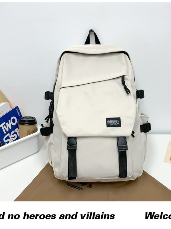 Oxford vászonból készült hátizsák, modern és vagány stílus, lélegző, uniszex, iskolai használatra