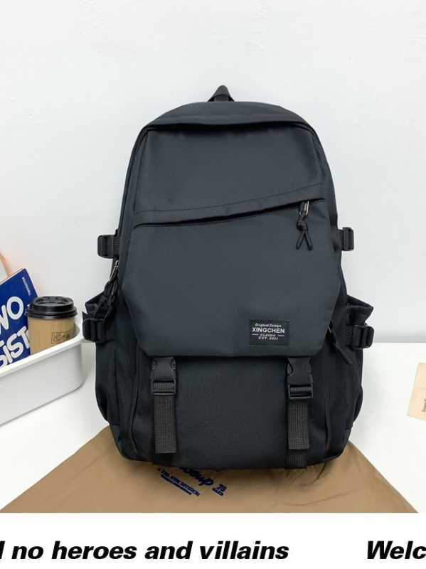 Oxford vászonból készült hátizsák, modern és vagány stílus, lélegző, uniszex, iskolai használatra