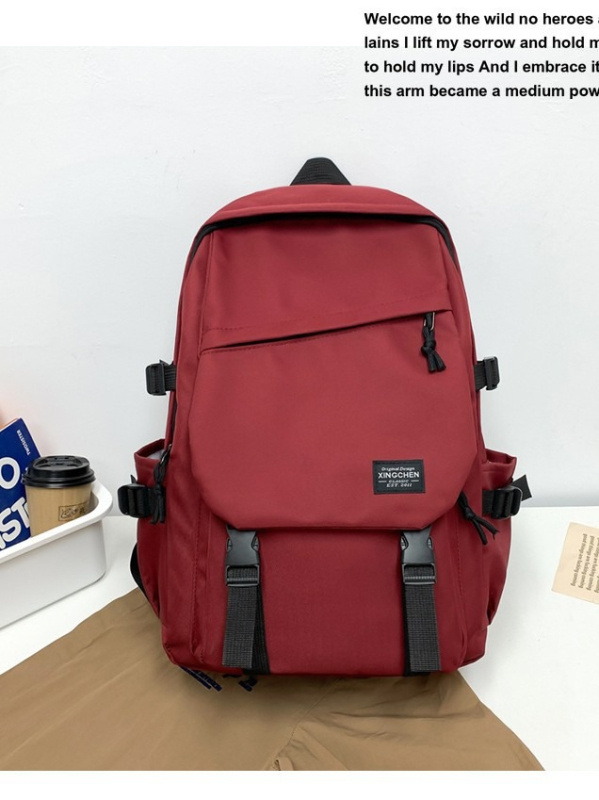 Oxford vászonból készült hátizsák, modern és vagány stílus, lélegző, uniszex, iskolai használatra