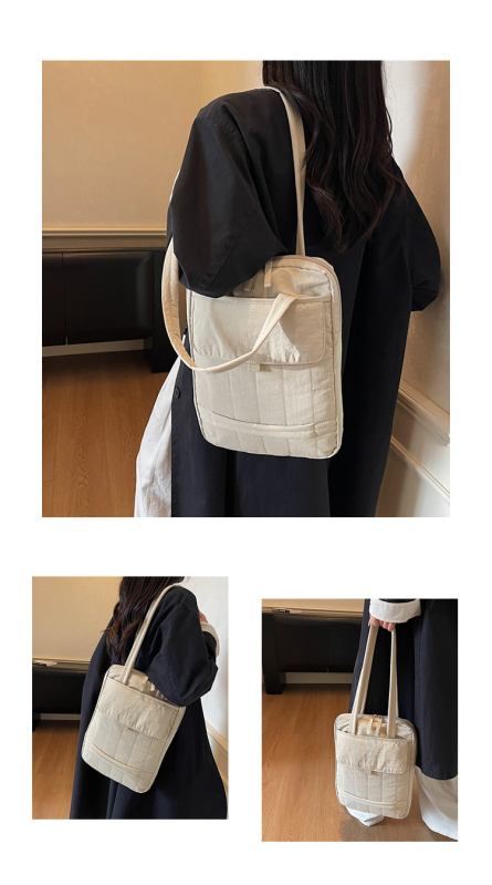 Geantă pentru notebook cu protecție împotriva furtului, exterior din nylon, stil urban minimalist, brand Nothing, căptușeală din bumbac