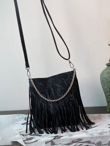 Geantă crossbody în stil național literar-artistic, material PU, formă verticală pătrată, închidere cu magnet, buzunar interior cu fermoar și buzunar pentru telefon