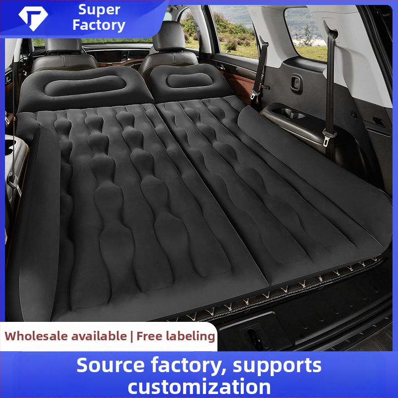 SUV gaisa guļvieta auto bagāžniekam, modelis YS04, maksimālais slodze 200 kg, manuāla uzpūšana, flokking materiāls, universāla saderība