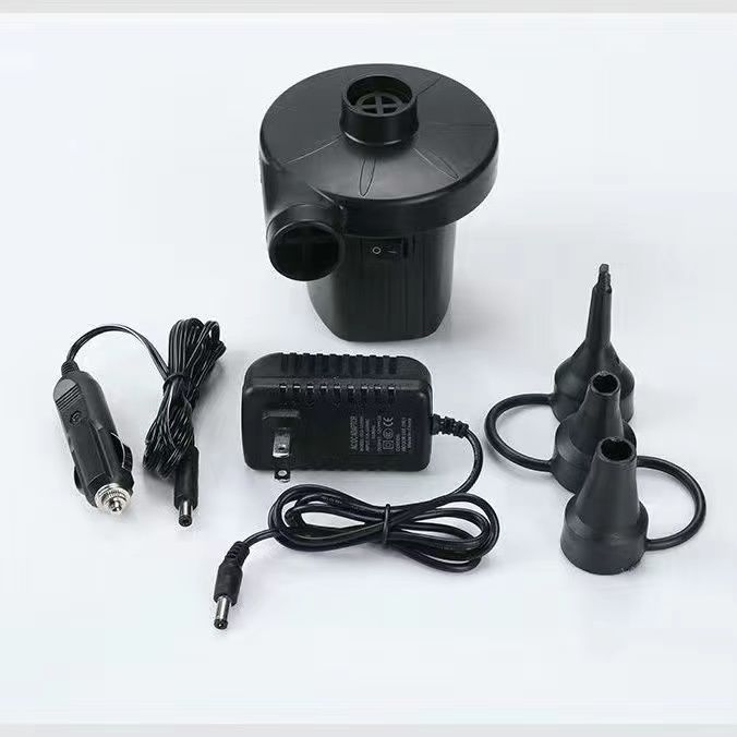 Elektriska gaisa sūknis baseinam, gaisa gulta, bērnu peldriņķis, piepūšamās rotaļlietas un kompresijas maisi