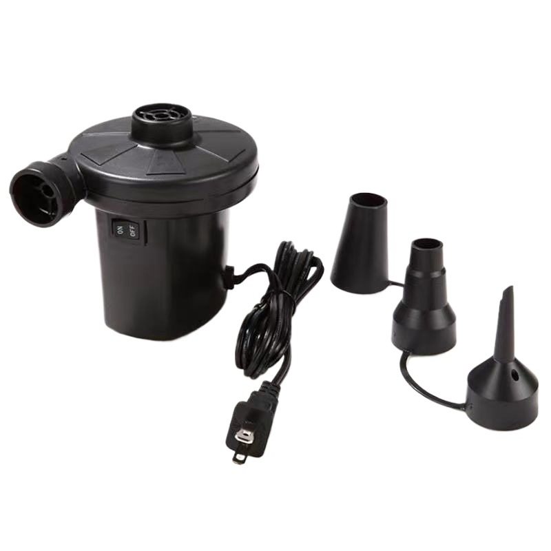 Elektriska gaisa sūknis baseinam, gaisa gulta, bērnu peldriņķis, piepūšamās rotaļlietas un kompresijas maisi