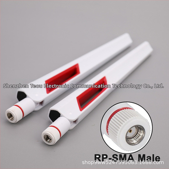 Divu joslu WiFi antena maršrutētājiem — 2.4/5/5.8 GHz, augsts signāla stiprums, caur sienu, SMA savienotājs, SWR ≤ 1.2