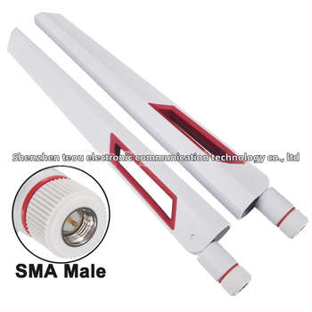 Divu joslu WiFi antena maršrutētājiem — 2.4/5/5.8 GHz, augsts signāla stiprums, caur sienu, SMA savienotājs, SWR ≤ 1.2
