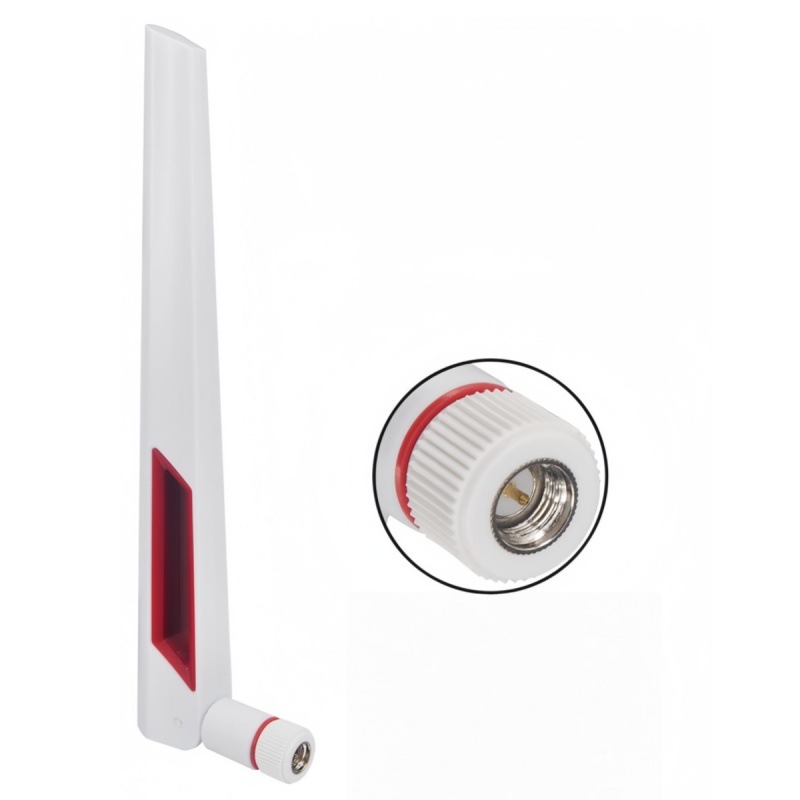 Divu joslu WiFi antena maršrutētājiem — 2.4/5/5.8 GHz, augsts signāla stiprums, caur sienu, SMA savienotājs, SWR ≤ 1.2