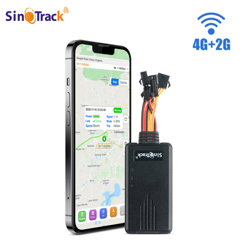 Tracker GPS pentru vehicule 4G+2G ST-906L, IPX5 impermeabil, precizie GPS <10 m, alimentare prin cablu cu antenă încorporată