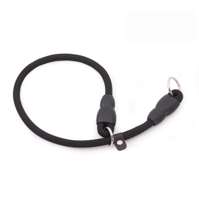 Zgarda pentru câine din nylon, cu lanț de frânghie, brand Shubai/Surepet, etichetă privată licențiată, ambalaj 100 buc