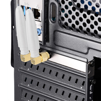 Antena omnidirecțională 2.4 GHz, câștig 3 dBi, în formă de bețișor adeziv, pentru camera auto și router LTE