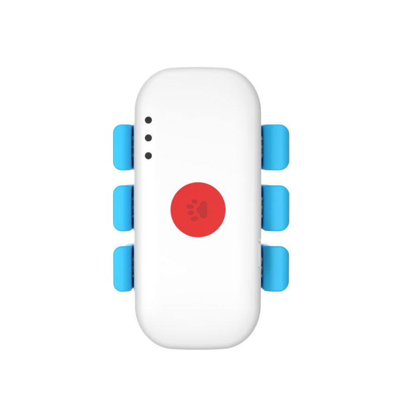 GPS háziállat-nyomkövető kétirányú beszélgetéssel, vízálló IPX-6, pontosság <10 m, 5 napos akkumulátor-élettartam, modell F35-global