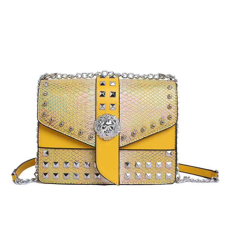 Krokodilski uzor crossbody torba, PU materijal, euro-američki retro stil, zatvaranje kopčom, jedna naramenica