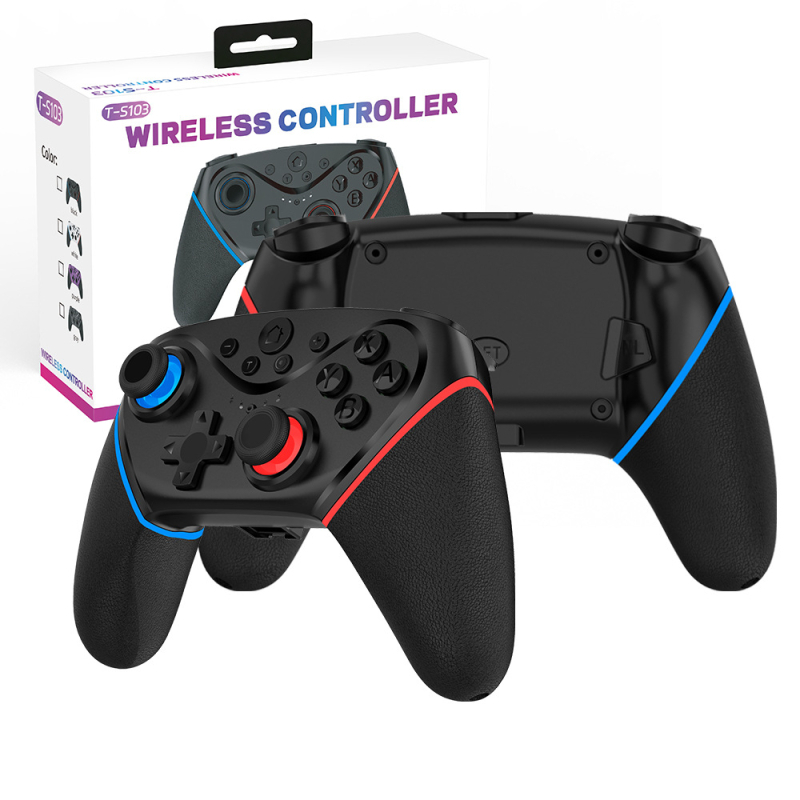 Bežični gamepad 2.4G, kompatibilan s Nintendo Switch, PC-jem, Xbox 360, Steamom, TV Boxom, PS3, USB-C, vibracija, ABS