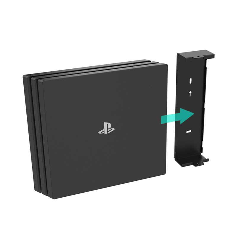Zidni metalni držač za PS4 Pro / PS4 Slim s vijcima