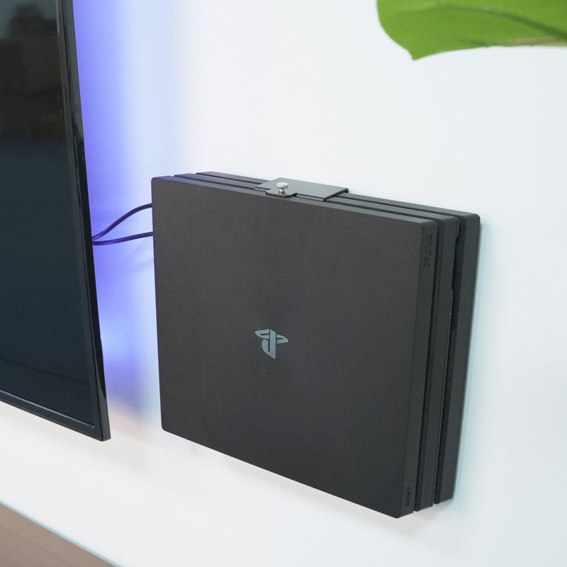 Zidni metalni držač za PS4 Pro / PS4 Slim s vijcima