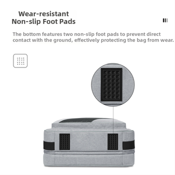 PS5 Konzola a Ovládač Úložný Prípad – Odolný voči škrábaniu a opotrebeniu, polyester, zošitý, kompatibilný so Sony PS5, hmotnosť 1,07 kg