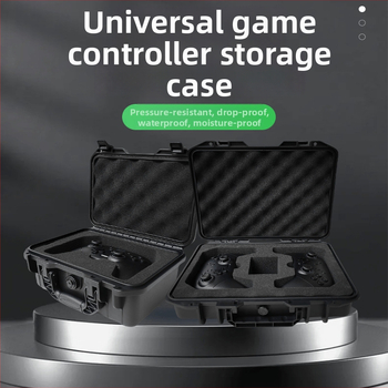 Taška na uloženie ovládačov Switch Pro/PS5/Xbox – prenášateľný pevný obal, vstrekované, PP s vysokou hustotou peny, kompatibilný s väčšinou gamepadov
