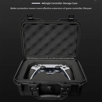 Taška na uloženie ovládačov Switch Pro/PS5/Xbox – prenášateľný pevný obal, vstrekované, PP s vysokou hustotou peny, kompatibilný s väčšinou gamepadov