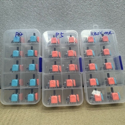 Joystick Jinfu PS5 TMR Hall electromagnetic pentru PS5/PS4/XBOX, interfață 3D