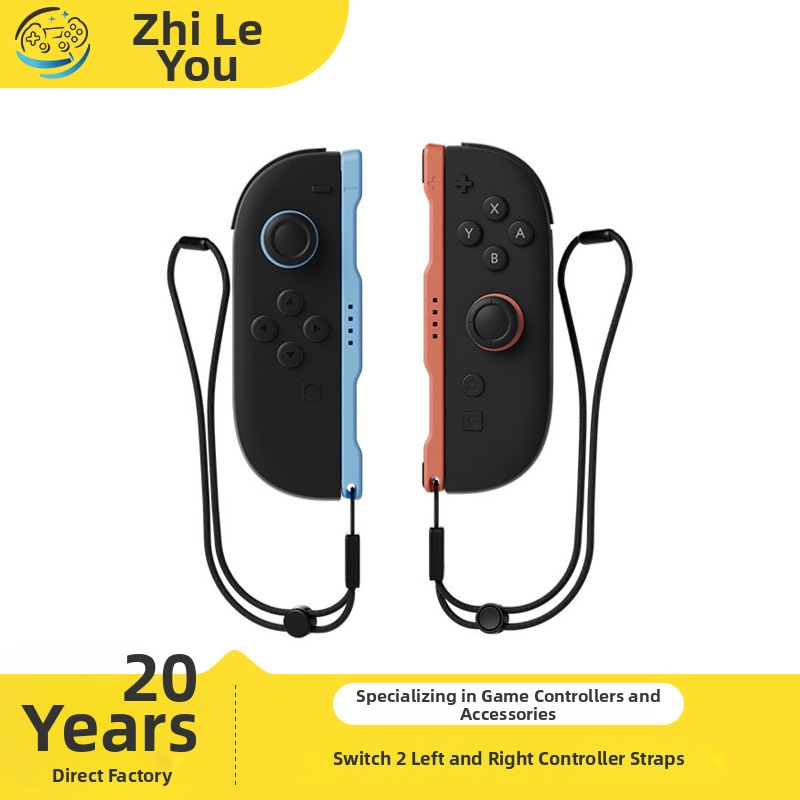 Switch2 Joy-Con lanyard pre ľavý a pravý ovládač, proti pádu, magnetické pripojenie, ABS, plug-and-play, jeden pár