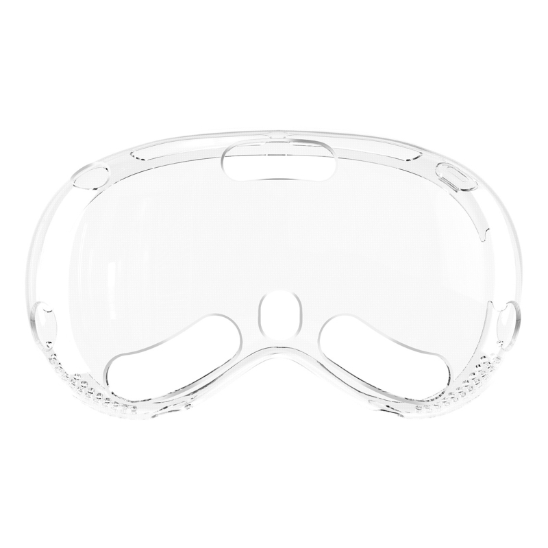 TPU ochranný kryt pre Apple Vision Pro – nárazu odolný, vstrekované formovanie, 61 g, kompatibilný s Apple Vision Pro