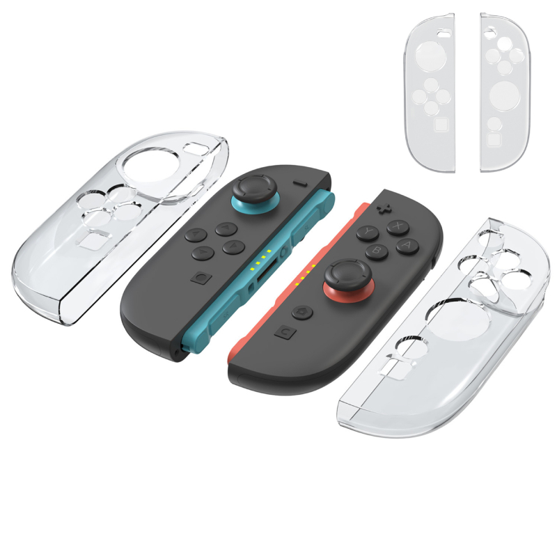 Switch2 Zaštitna maska za lijevi i desni upravljač, Materijal PC/TPU, Kompatibilno s generacijom Switch2, Težina 100 g