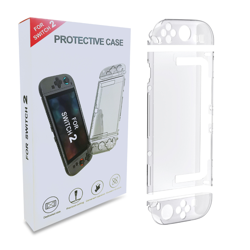 Switch2 Zaštitna maska za lijevi i desni upravljač, Materijal PC/TPU, Kompatibilno s generacijom Switch2, Težina 100 g