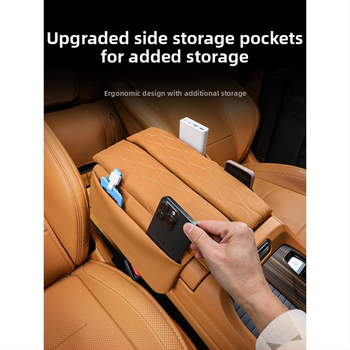 Rokas atbalsta kastītes pacēlāja spilvens Lynk & Co 09, glovbox uzglabāšanas aizsargs pārklājs, iekšējā uzglabāšana