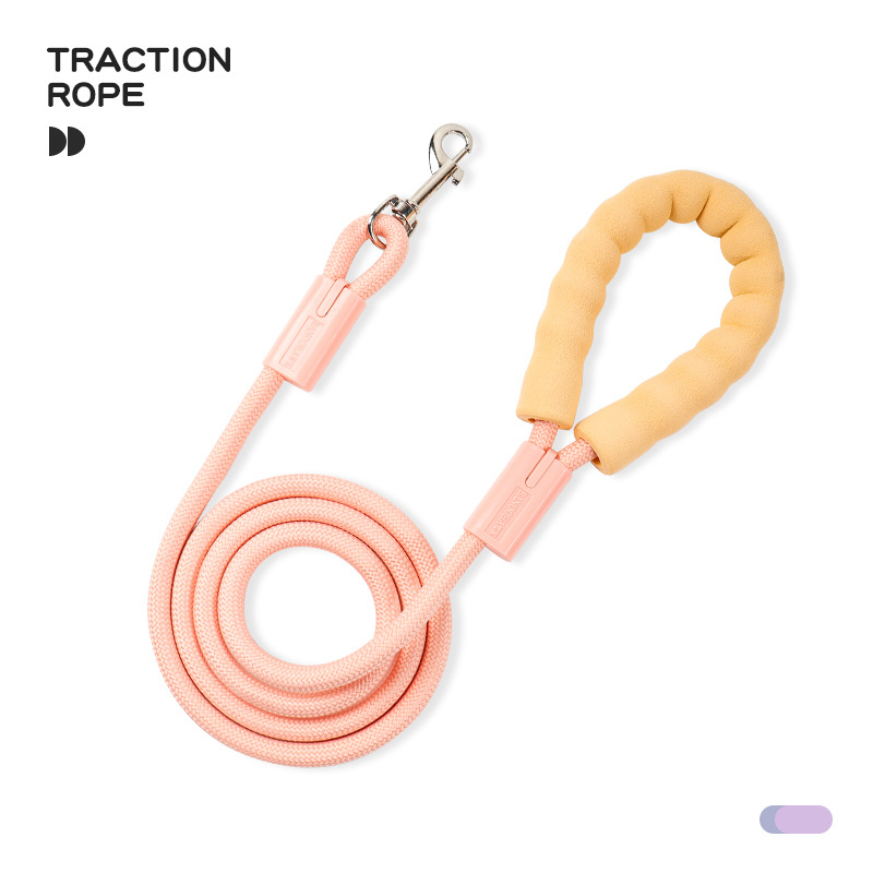 Színes nylon póráz kültéri sétákhoz