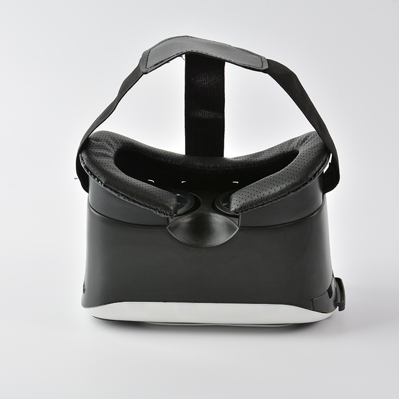 VR Box Otrās paaudzes virtuālās realitātes brilles ar 6 collu displeju, plastmasas korpuss, 400 g, saderīgas ar visām operētājsistēmām, polarizētās lēcas