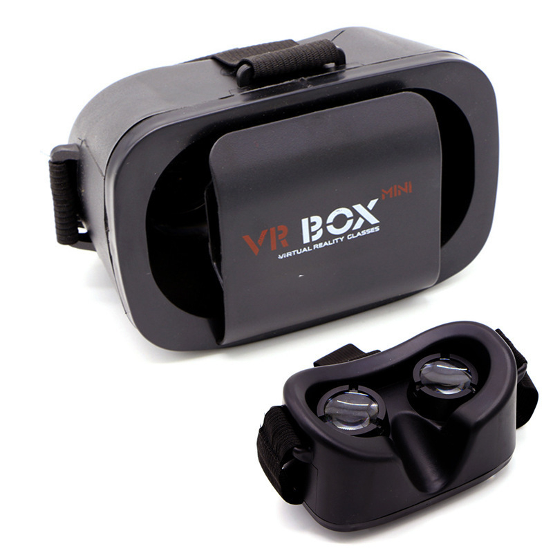 VR Box Otrās paaudzes virtuālās realitātes brilles ar 6 collu displeju, plastmasas korpuss, 400 g, saderīgas ar visām operētājsistēmām, polarizētās lēcas