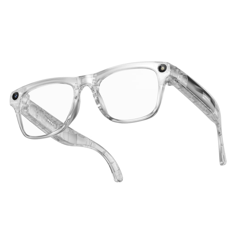 AI okos szemüveg kamerával, fordítással és tárgyfelismeréssel – Xkoenpro+; 1 MP kamera; 32 GB tárhely; 260 mAh akkumulátor; fejre helyezhető viselet; vezeték nélküli hatótávolság 5–10 m; Bluetooth hívások és zene