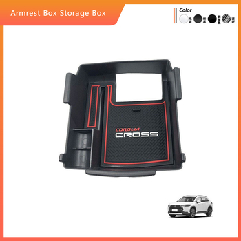 Centra konsoles uzglabāšanas kastīte Corolla Cross (2020–2024) – plastmasa, saderīga ar Toyota, 20 Corolla Cross modeļi, svars 300 g, pielāgošana pieejama