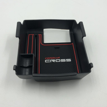 Centra konsoles uzglabāšanas kastīte Corolla Cross (2020–2024) – plastmasa, saderīga ar Toyota, 20 Corolla Cross modeļi, svars 300 g, pielāgošana pieejama