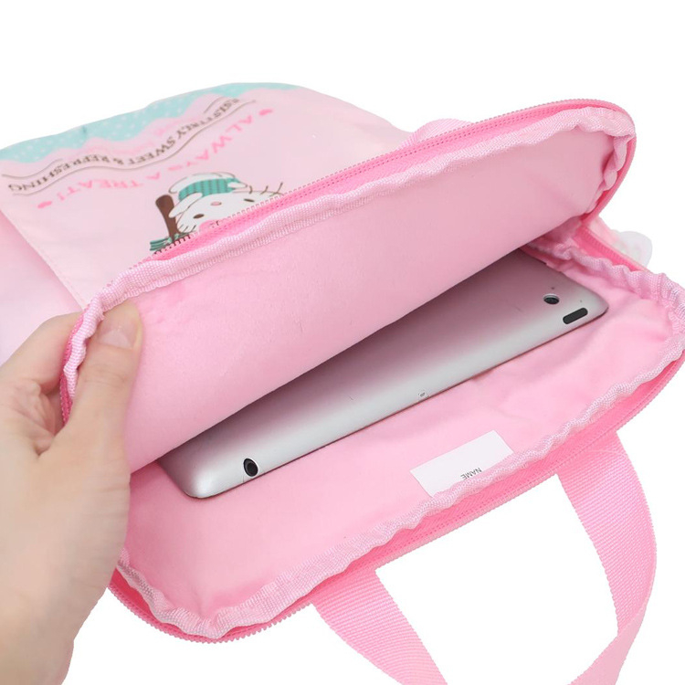 Torba za tablet/laptop s anime karikaturom, dječji stil, Oxford platno, proljeće 2025