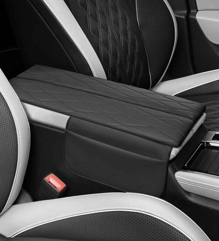 Кожена подложка за централния подлакътник с повдигащ ефект, съвместима с 26 модела Volkswagen Sagitar L