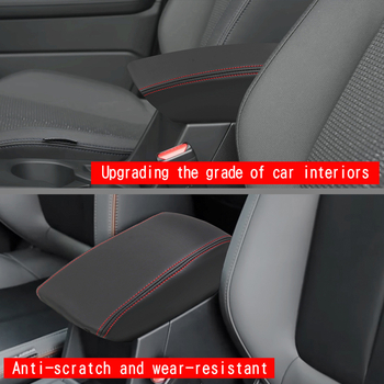 Кожено покритие за подлакътник за 25 модела Subaru Forester — Ushilife, универсално за ляво и дясно управление