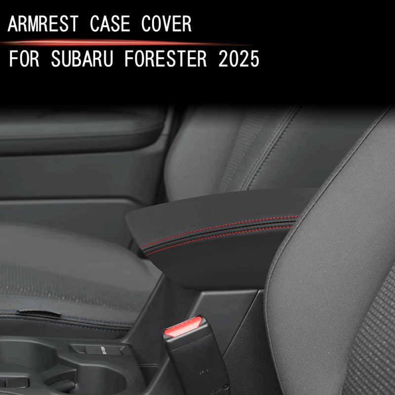 Кожено покритие за подлакътник за 25 модела Subaru Forester — Ushilife, универсално за ляво и дясно управление