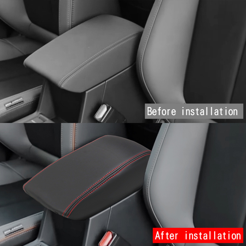 Кожено покритие за подлакътник за 25 модела Subaru Forester — Ushilife, универсално за ляво и дясно управление