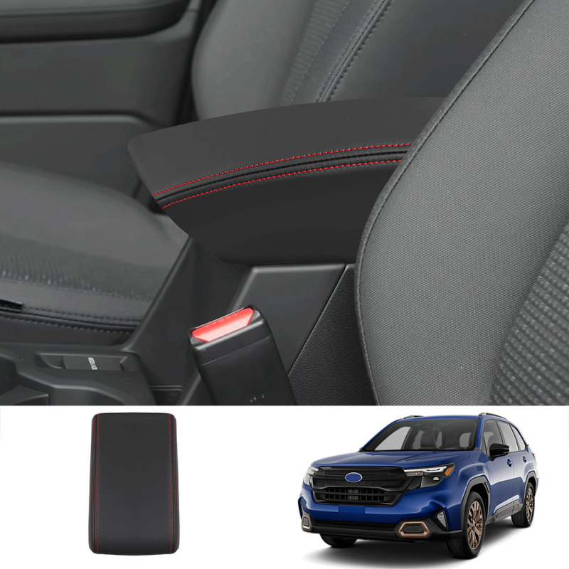 Кожено покритие за подлакътник за 25 модела Subaru Forester — Ushilife, универсално за ляво и дясно управление