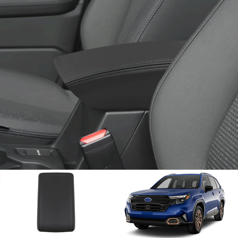 Кожено покритие за подлакътник за 25 модела Subaru Forester — Ushilife, универсално за ляво и дясно управление