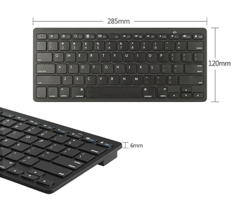 X5 Bežična Bluetooth tipkovnica, 78 tipki, prijenosna za mobitel i tablet, ergonomska, OEM obrada