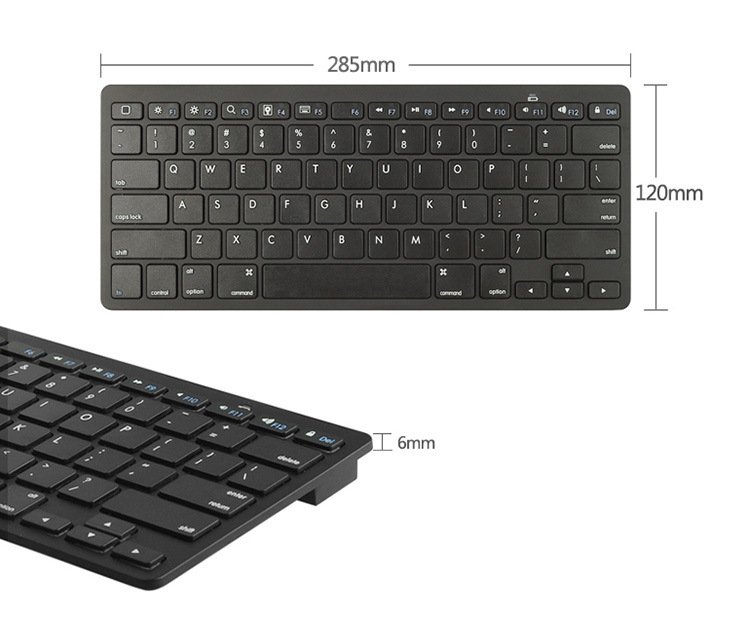 X5 Bežična Bluetooth tipkovnica, 78 tipki, prijenosna za mobitel i tablet, ergonomska, OEM obrada